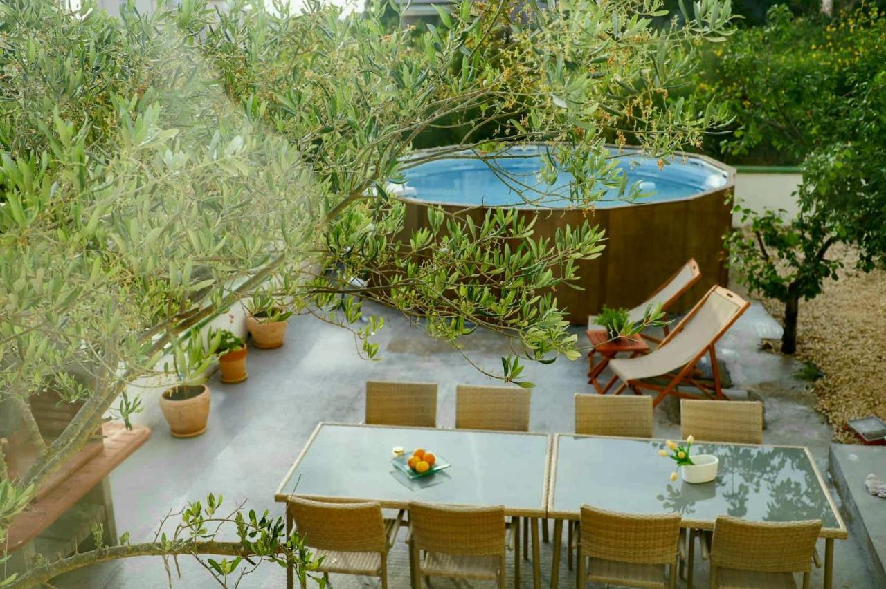 The Florens Residence Near The Beach With The Pool, Bbq And Kids Playground, Zadar Diklo Exteriör bild